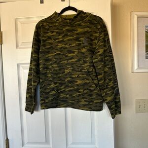 Carhartt Boys Green Camo Pullover